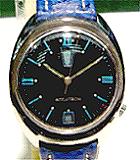 Accutron 2182 up & down black dial